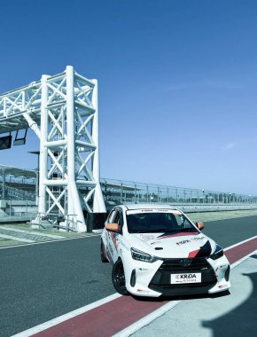 Lombok Mandalika MotoGP pistinin güzel ve şaşırtıcı manzarası.