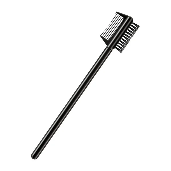 Eyebrow Eyelash Make Brush Comb Brush Separating Lashes Removing Excess — Stock Photo, Image