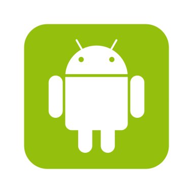 Vinnytsia, Ukrayna - 29 Nisan 2023. Popüler sosyal medya logo simgesi Android. Vektör tasarımı. Gerçekçi yazı tipi
