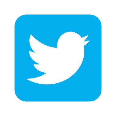 Vinnytsia, Ukrayna - 29 Nisan 2023. Popüler sosyal medya logosu Twitter simgesi. Vektör tasarımı. Gerçekçi yazı tipi