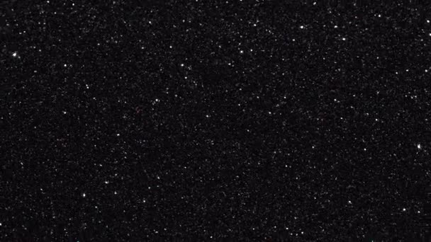 Zwarte Glitter Textuur Voor Een Achtergrond — Stockvideo