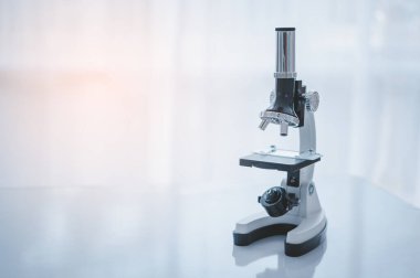 Laboratuvar araştırmaları için mikroskop. Tıbbi mikroskop ve ekipman, Bilimsel ve Sağlık Araştırmaları