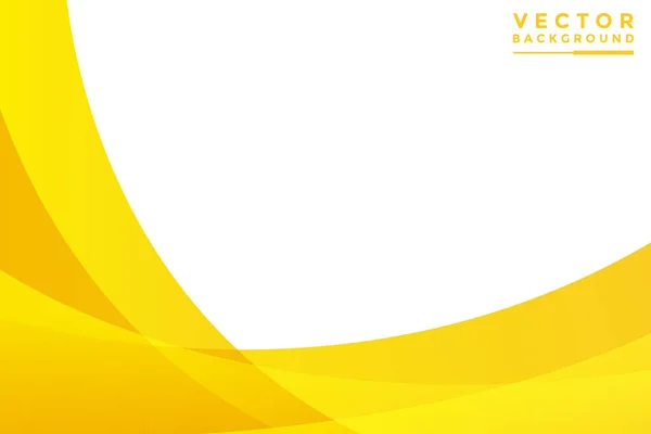 Gelber Hintergrund Vektor Illustration Lichteffekt Grafik Für Text Und Message — Stockvektor
