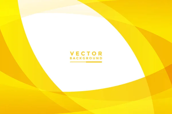 Gelber Hintergrund Vektor Illustration Lichteffekt Grafik Für Text Und Message — Stockvektor