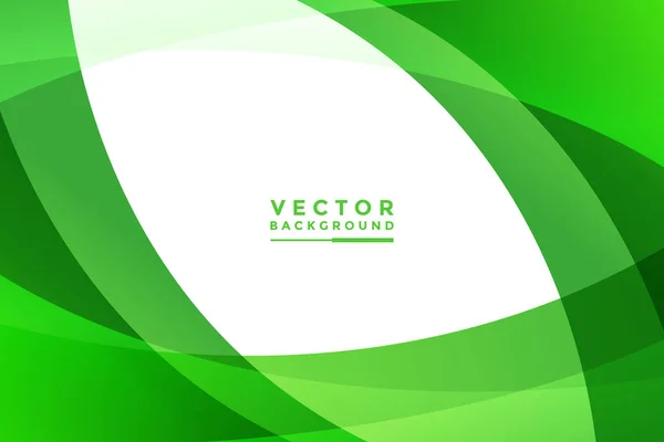 Illustration Vectorielle Arrière Plan Vert Graphique Effet Éclairage Pour Texte — Image vectorielle