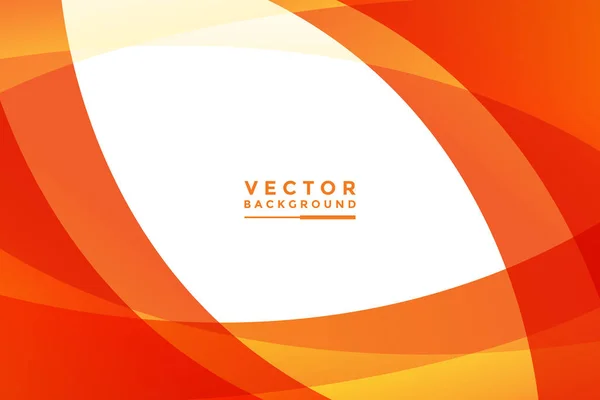 Orange Hintergrund Vektor Illustration Lichteffekt Grafik Für Text Und Message — Stockvektor