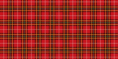 Kırmızı Siyah, Sarı, Beyaz, Oduncu, ekosesiz desen.