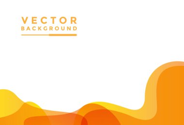 Metin ve mesaj panosu tasarım bilgisi için turuncu arkaplan çizimi ışıklandırma efekti grafiği.