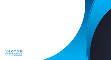 İletiler ve bilgi panosu tasarımları için vektör illüstrasyonlarının mavi ve siyah arkaplan grafikleri.