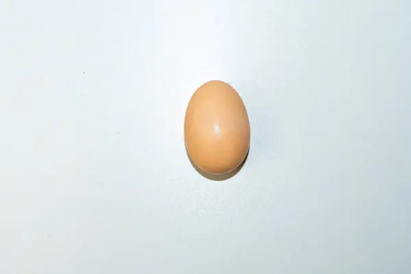 Білі Великодні Яйця Сірому Фоні — стокове фото