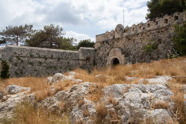 Muralha Fortezza Rethymno — Fotografia de Stock