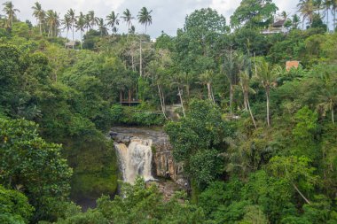 The top view of Tegenungan Waterfall in Ubud, Bali