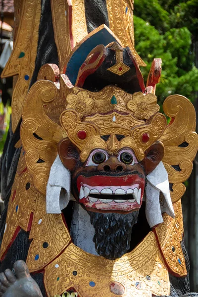 Widok Bliska Tradycyjną Figurę Balijską — Zdjęcie stockowe