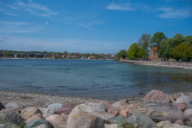 Sonderborg Körfezi Güzel bir bahar gününde
