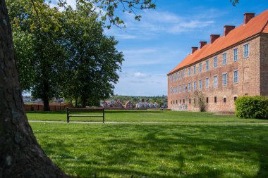 Sonderborg, Danimarka 16 Mayıs 2023, Sonderborg Şatosu Güzel bir bahar gününde