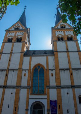 The Protestant Florins Church in Koblenz clipart