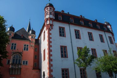 Koblenz 'deki eski alışveriş ve dans evi.