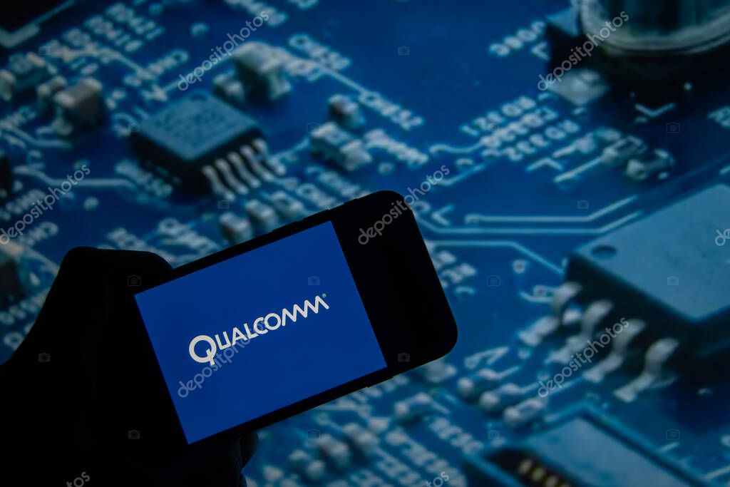 Rheinbach, Germany  26 January 2025,  The brand logo of the semiconductor manufacturer 