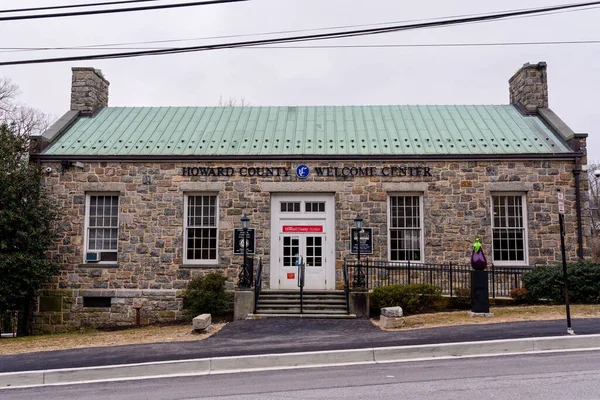 Ellicott City Maryland Marzo 2019 Howard County Welcome Center Encuentra — Foto de Stock