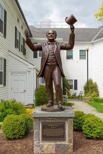 Betel Maj 2023 Denna Staty Phineas Taylor Barnum Skulptören David — Stockfoto