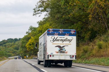 Washington, PA - 28 Eylül 2023: Yuengling Amerika 'nın en eski bira fabrikası.