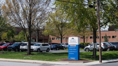 Gettysburg, PA - 23 Nisan 2024: WellSpan Gettysburg Hastanesi