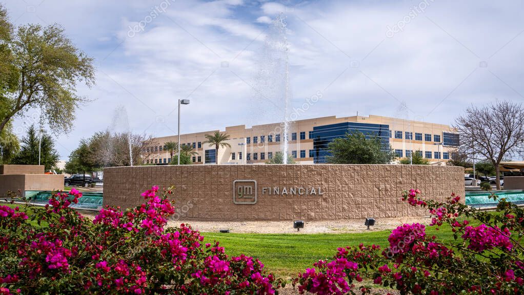 Chandler, AZ - March 28, 2025: GM Financial Chandler Customer Service Center. GM Financial is a global provider of auto finance solutions, with operations in North America, South America and Asia.