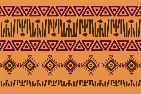 Navajo yerlisi Amerikan kumaşı pürüzsüz desen, geometrik kabile geleneksel arka planı, tasarım elemanları, halı, duvar kağıdı, giysi, halı, iç mekan, nakış vektör çizimi.