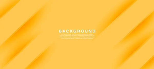 Gele Achtergrond Heldere Gele Dynamische Abstracte Achtergrond Zakelijke Banner Voor — Stockvector