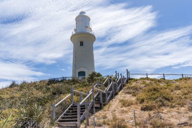 Bathurst feneri Rottnest Adası, Batı Avustralya.