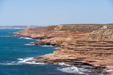 Kalbarri Ulusal Parkı 'nda Kartal Vadisi Gözcüsü, Batı Avustralya.
