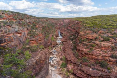 Z Bend in Kalbarri National Park, Western Australia. clipart