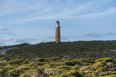 Güney Avustralya, Kanguru Adası 'ndaki Cape Du Couedic Deniz Feneri