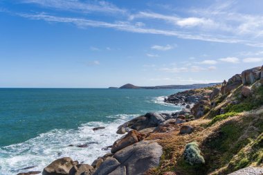 Güney Avustralya, Victor Harbor 'daki Granit Ada Dinlenme Parkı