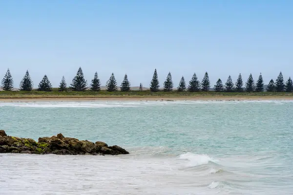 stock image Surf beach in Beachport, South Australia.