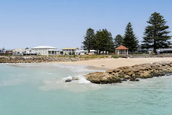 Stock image Surf beach in Beachport, South Australia.