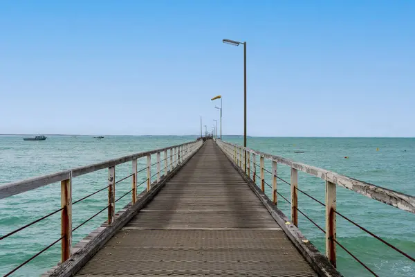 stock image Beachport Jetty in South Australia.