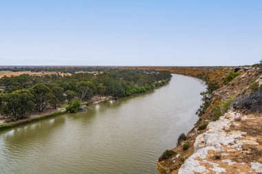 Murray Nehri 'ndeki Big Bend, Güney Avustralya.