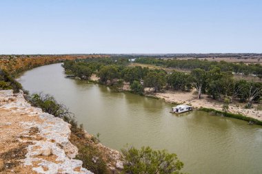 Murray Nehri 'ndeki Big Bend, Güney Avustralya.