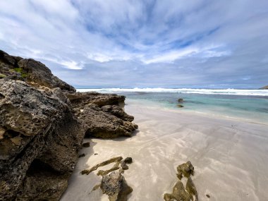 Pennington Bay beach on Kangaroo Island, South Australia clipart