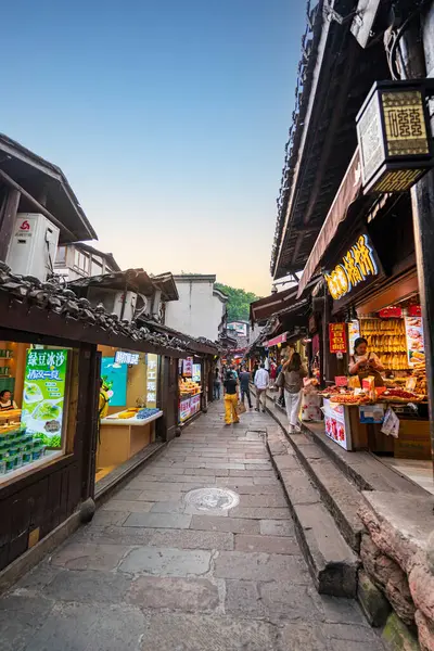 stock image Chonqing, China - 7 May 2024: Ciqikou Ancient Town, a famous tourist attraction in Chonqing.