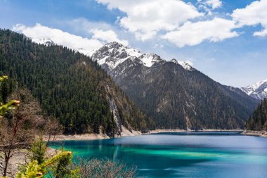Long Lake (Chang Hai) Jiuzhai Vadisi Ulusal Parkı, Çin.