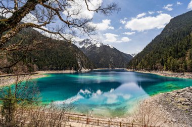 Long Lake (Chang Hai) Jiuzhai Vadisi Ulusal Parkı, Çin.