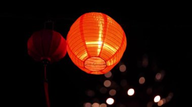 Darwin Rıhtımı, Kuzey Bölgesi 'nde 2024 Vietnam Fener Festivali' nde havai fişekler.