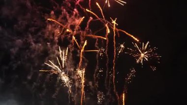 Royal Darwin Show 2025, NT Avustralya 'da havai fişek gösterisi finali.