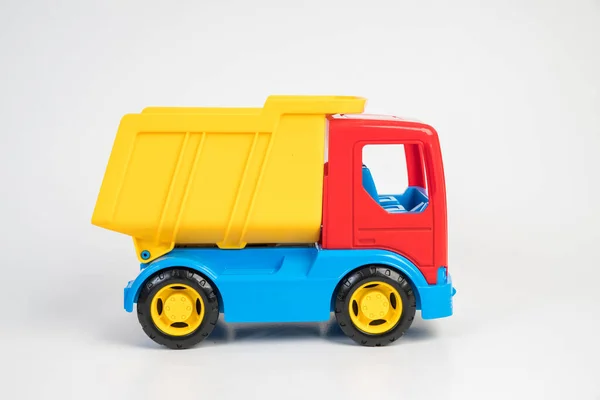 Modelos Juguetes Plástico Vehículos Construcción Camión — Foto de Stock