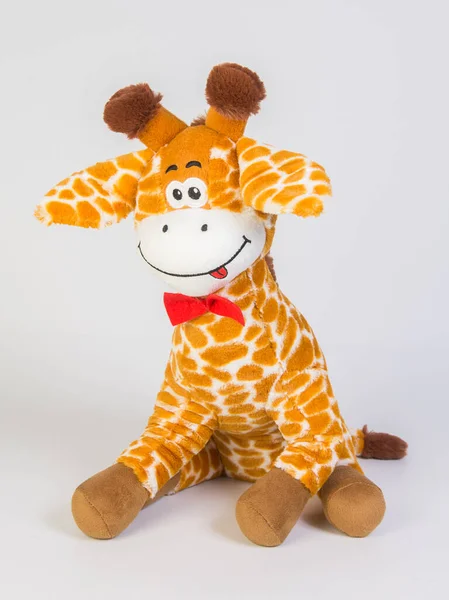 Plush Giraffe Soft Children Toy — Stockfoto