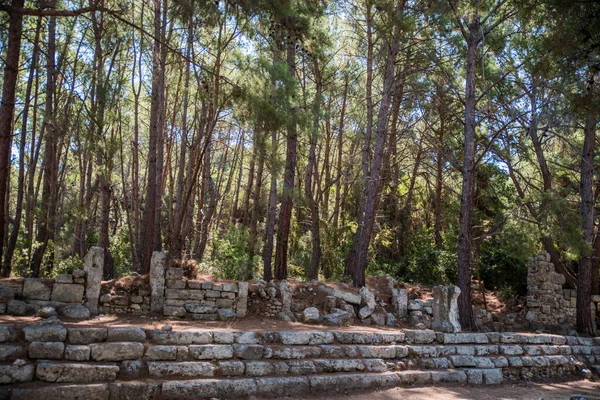 Τεκίροβα Τουρκία Σεπτεμβρίου 2020 Ερείπια Της Παλιάς Ελληνορωμαϊκής Πόλης Του — Φωτογραφία Αρχείου