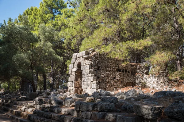 Tekirova Turquía Septiembre 2020 Las Ruinas Antigua Ciudad Greco Romana — Foto de Stock