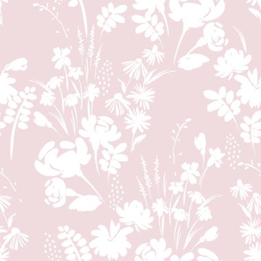 Çiçeksiz desen. Kağıt, kapak, kumaş, iç dekorasyon ve diğer kullanıcılar için vektör tasarımı